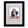 Trademark James Montgomery Flagg "I Want You" Art, White Matte W/Black Frame, 11" x 14"~#|#~m001696481_sc7
