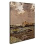 Trademark Jean Cazin "Landscape 1880" Gallery-Wrapped Canvas Art, 14" x 19"~#|#~m001696525_sc7