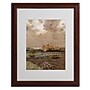 Trademark Jean Cazin "Landscape 1880" Art, White Matte W/Wood Frame, 16" x 20"~#|#~m001696531_sc7