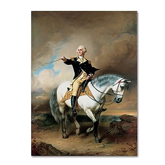 Trademark John Faed "Portrait of George Washington" Gallery-Wrapped Canvas Art, 18" x 24"