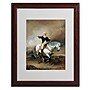 Trademark John Faed "Portrait of George Washington" Art, White Matte With Wood Frame, 16" x 20"~#|#~m001696570_sc7