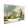 Trademark George Durie "Seven Miles to Salem 1863" Gallery-Wrapped Canvas Art, 14" x 19"~#|#~m001696664_sc7