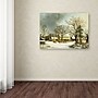Trademark George Durie "Seven Miles to Salem 1863" Gallery-Wrapped Canvas Art, 14" x 19"~#|#~m001696665_sc7