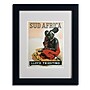 Trademark "South Africa Lloyd Triestino 1930" Art, White Matte W/Black Frame, 11" x 14"~#|#~m001696685_sc7