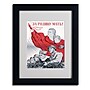 Trademark "Soviet Russian Poster For the.." Art, White Matte W/Black Frame, 11" x 14"~#|#~m001696698_sc7