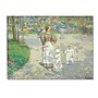 Trademark Childe Hassam "Spring in Central Park 1908" Gallery-Wrapped Canvas Art, 14" x 19"~#|#~m001696728_sc7