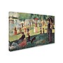 Trademark Georges Seurat "Study on La Grande Jatte" Gallery-Wrapped Canvas Art, 22" x 32"~#|#~m001696758_sc7
