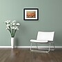 Trademark Gustave Courbet "Black Rocks at Trouville" Art, White Matte With Black Frame, 16" x 20"~#|#~m001696793_sc7