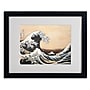 Trademark Katsushika Hokusai "The Great Wave" Art, White Matte With Black Frame, 16" x 20"~#|#~m001696834_sc7