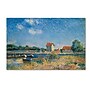 Trademark Alfred Sisley "The Loing Canal at Saint-Mammes" Gallery-Wrapped Canvas Art, 16" x 24"~#|#~m001696848_sc7