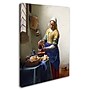 Trademark Jan Vermeer "The Milkmaid 1658-60" Gallery-Wrapped Canvas Art, 18" x 24"~#|#~m001696862_sc7