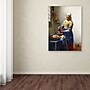 Trademark Jan Vermeer "The Milkmaid 1658-60" Gallery-Wrapped Canvas Art, 18" x 24"~#|#~m001696863_sc7