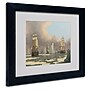 Trademark John Ward "The Northern Whale Fishery" Art, White Matte With Black Frame, 11" x 14"~#|#~m001696882_sc7