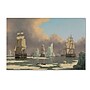 Trademark John Ward "The Northern Whale Fishery" Gallery-Wrapped Canvas Art, 16" x 24"~#|#~m001696887_sc7