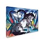 Trademark Franz Marc "Two Horses 1913" Gallery-Wrapped Canvas Art, 24" x 32"~#|#~m001696966_sc7