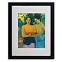 Trademark Paul Gauguin "Two Tahitian Women 1899" Art, White Matte With Black Frame, 16" x 20"~#|#~m001696977_sc7