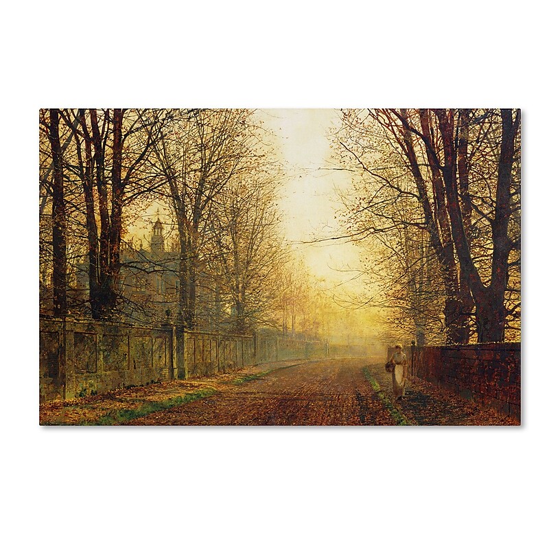 Trademark John Grimshaw "Whitby" Gallery-Wrapped Canvas Art, 16" x 24" image 1