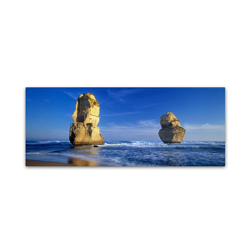 Trademark David Evans "Apostles" Gallery-Wrapped Canvas Art, 6" x 19" image 1