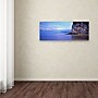 Trademark David Evans "Kaiteriteri Dusk-NZ" Gallery-Wrapped Canvas Art, 6" x 19"~#|#~m001697173_sc7