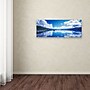 Trademark David Evans "Lake Tekapo Reflections-NZ" Gallery-Wrapped Canvas Art, 16" x 47"~#|#~m001697191_sc7