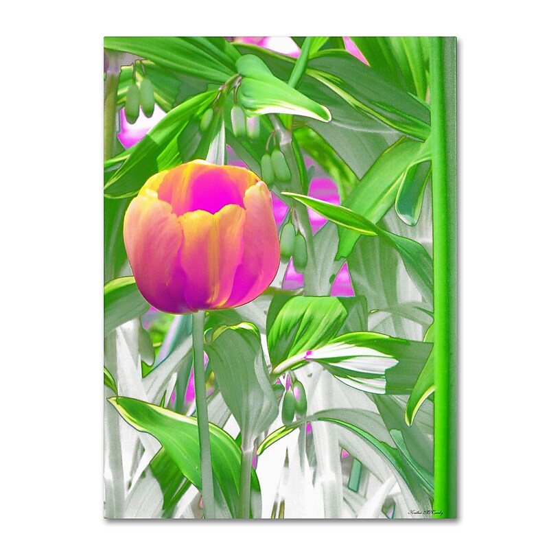 Trademark Kathie McCurdy "Hot Tropic" Gallery-Wrapped Canvas Art, 24" x 32" image 1