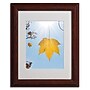 Trademark Kurt Shaffer "Autumn Inspiration" Art, White Matte With Wood Frame, 11" x 14"~#|#~m001698032_sc7