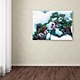 Trademark Kurt Shaffer "Holly in the Snow" Gallery-Wrapped Canvas Art, 18" x 24"~#|#~m001698238_sc7