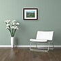 Trademark Manor Shadian "Cherry Trees" Art, White Matte W/Wood Frame, 11" x 14"~#|#~m001698406_sc7