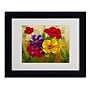Trademark Rio "Flowers" Art, White Matte With Black Frame, 11" x 14"~#|#~m001698449_sc7