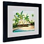 Trademark Rio "Hidden Cove" Art, White Matte With Black Frame, 11" x 14"~#|#~m001698461_sc7