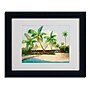 Trademark Rio "Hidden Cove" Art, White Matte With Black Frame, 11" x 14"~#|#~m001698462_sc7