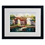 Trademark Rio "On Hollydays" Art, White Matte With Black Frame, 16" x 20"~#|#~m001698478_sc7