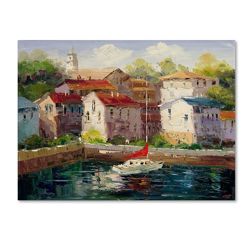 Trademark Rio "On Hollydays" Gallery-Wrapped Canvas Art, 18" x 24" image 1