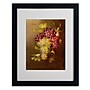 Trademark Rio "Still Life with Grapes" Art, White Matte With Black Frame, 16" x 20"~#|#~m001698520_sc7