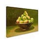 Trademark Rio "Still Life with Pears" Gallery-Wrapped Canvas Art, 18" x 24"~#|#~m001698535_sc7
