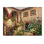 Trademark Rio "Tuscany Courtyard" Gallery-Wrapped Canvas Art, 18" x 24"~#|#~m001698560_sc7