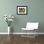 Trademark Manor Shadian "Rainbow Forest" Art, White Matte W/Black Frame, 11" x 14"~#|#~m001698768_sc7