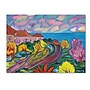 Trademark Manor Shadian "Winding Path by Ocean" Gallery-Wrapped Canvas Art, 35" x 47"~#|#~m001698927_sc7