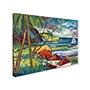 Trademark Manor Shadian "Hanna Bay 2" Gallery-Wrapped Canvas Art, 14" x 19"~#|#~m001698954_sc7