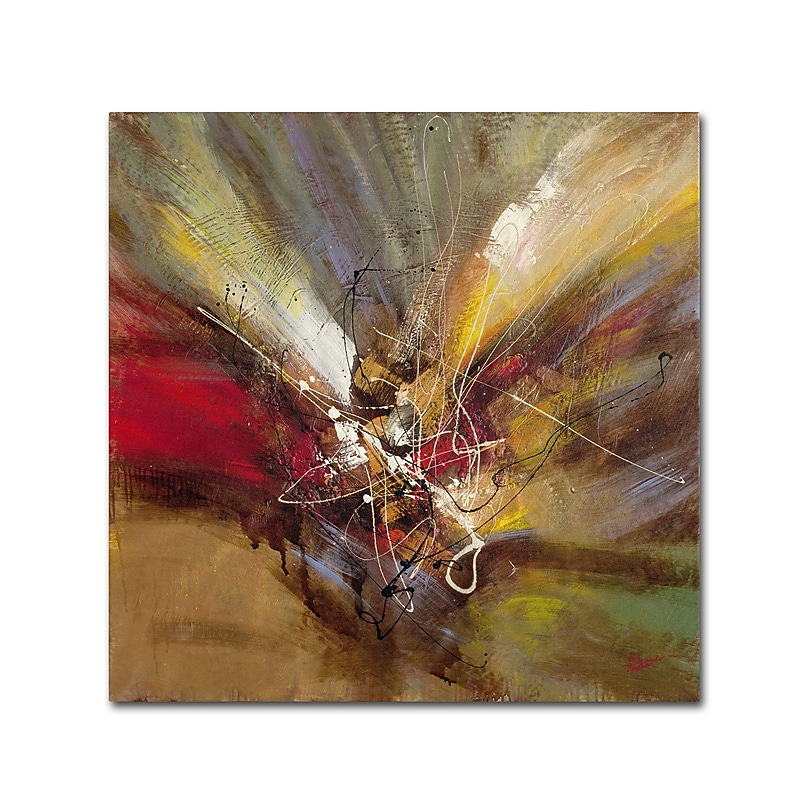 Trademark Ricardo Tapia "Sunrise" Gallery-Wrapped Canvas Art, 14" x 14" image 1