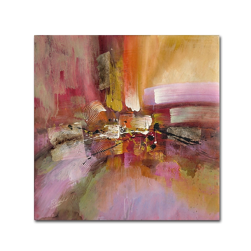 Trademark Ricardo Tapia "Soft Touch" Gallery-Wrapped Canvas Art, 14" x 14" image 1