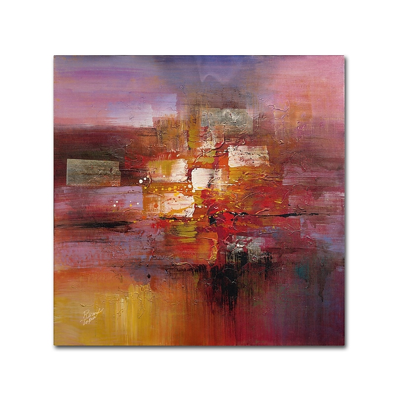 Trademark Ricardo Tapia "Shadows" Gallery-Wrapped Canvas Art, 14" x 14" image 1