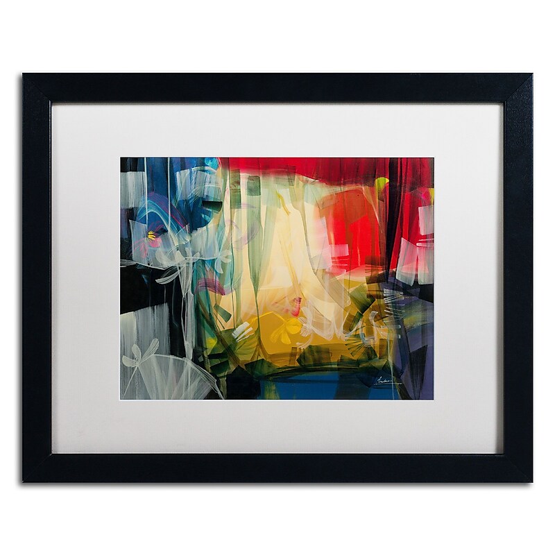 Trademark Andrea "Amhaus" Art, White Matte With Black Frame, 16" x 20" image 1