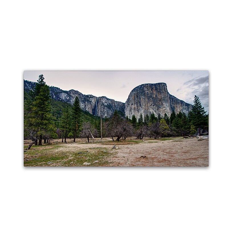 Trademark David Ayash "Yosemite National Park - California-II" Gallery-Wrapped Canvas Art, 24" x 47" image 1