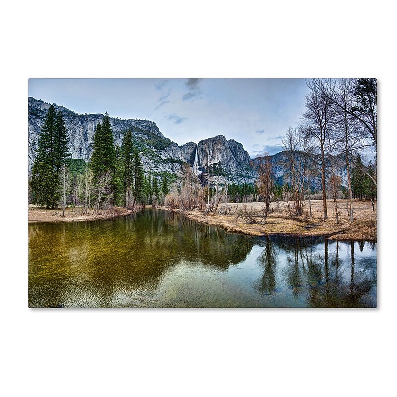 Trademark David Ayash "Yosemite...California-III" Gallery-Wrapped Canvas Art, 12" x 19" image 1