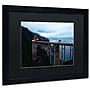 Trademark David Ayash "Big Sur...California-II" Art, Black Matte With Black Frame, 16" x 20"~#|#~m001699419_sc7