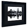 Trademark David Ayash "Central Park West II" Art, Black Matte With Black Frame, 11" x 14"~#|#~m001699508_sc7