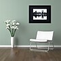 Trademark David Ayash "Central Park West II" Art, Black Matte With Black Frame, 11" x 14"~#|#~m001699509_sc7