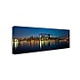 Trademark David Ayash "Midtown Over the East River-II" Gallery-Wrapped Canvas Art, 10" x 32"~#|#~m001699593_sc7