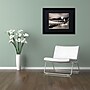 Trademark David Ayash "NYC" Art, Black Matte With Black Frame, 11" x 14"~#|#~m001699597_sc7
